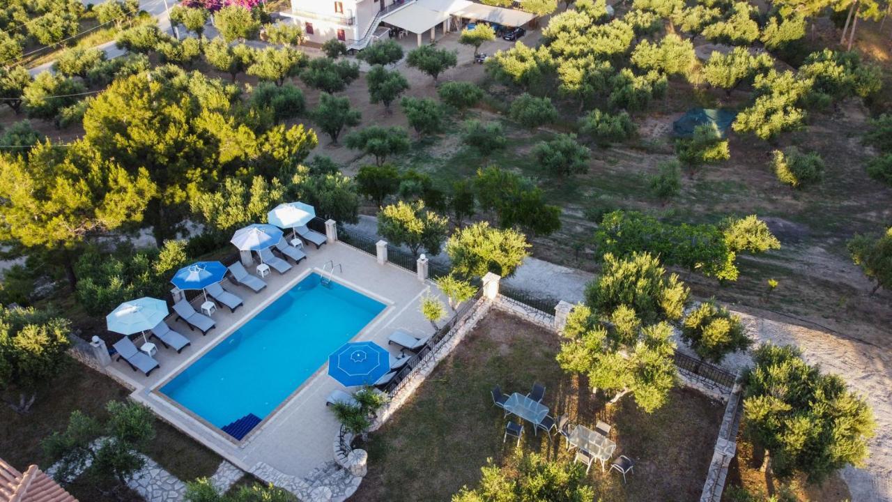 Aeolos Zante Villas With Heated Pool Василікос Екстер'єр фото